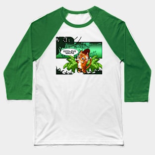 *RAWR* Tiger Kitty Baseball T-Shirt
